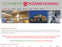 Tablet Screenshot of dunamenti.cz